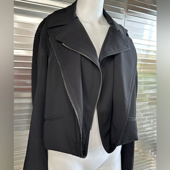 Yves Saint Laurent YSL Black Blazer Jacket 100% Lana Wool Small - Picture 1 of 13